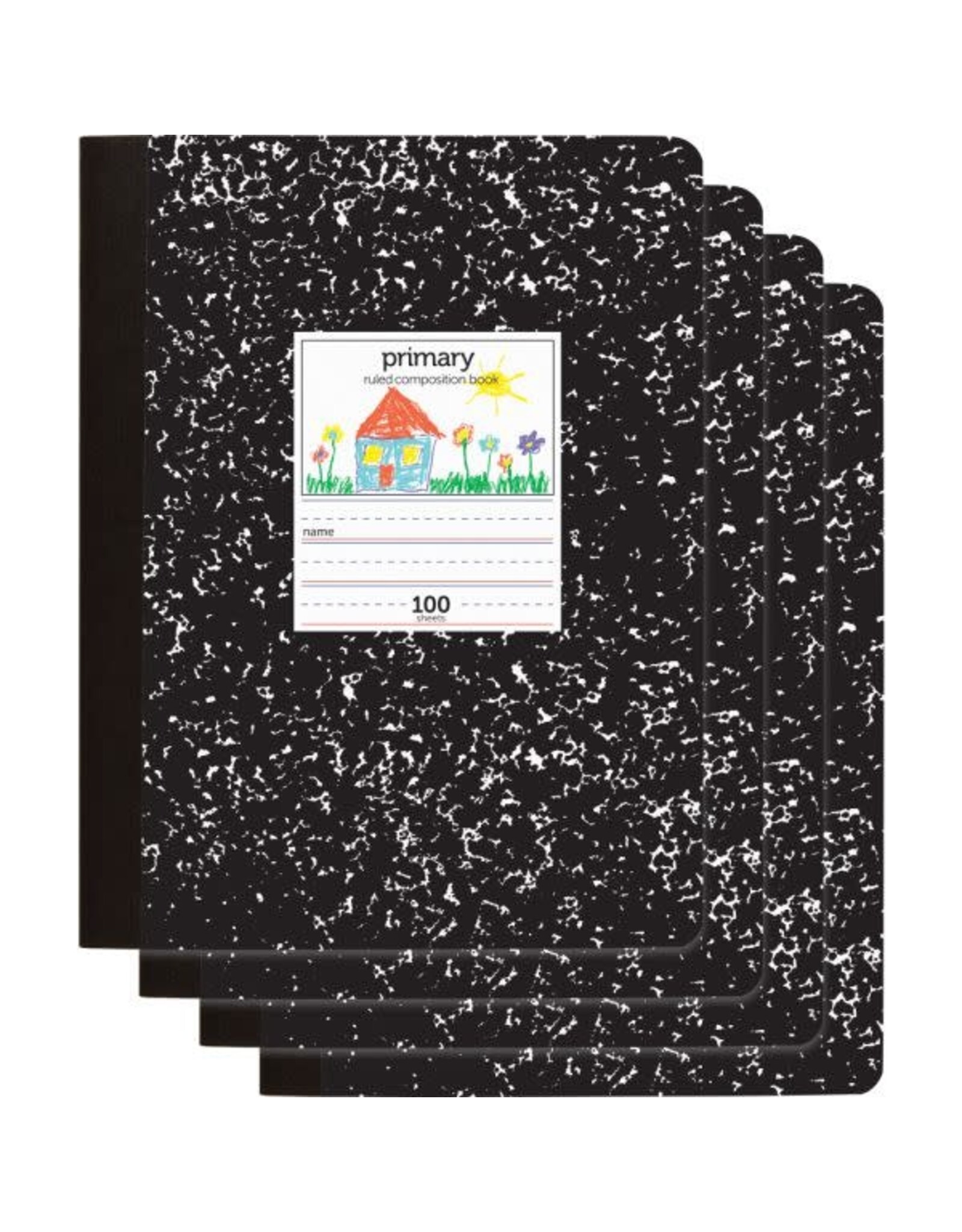PRIMARY RULED COMPOSITION NOTEBOOK - 100 SHEETS