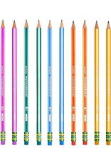 TICONDEROGA #2 PENCIL ASSORTED COLOR BARRELS PRE SHARPENED - 10 PACK