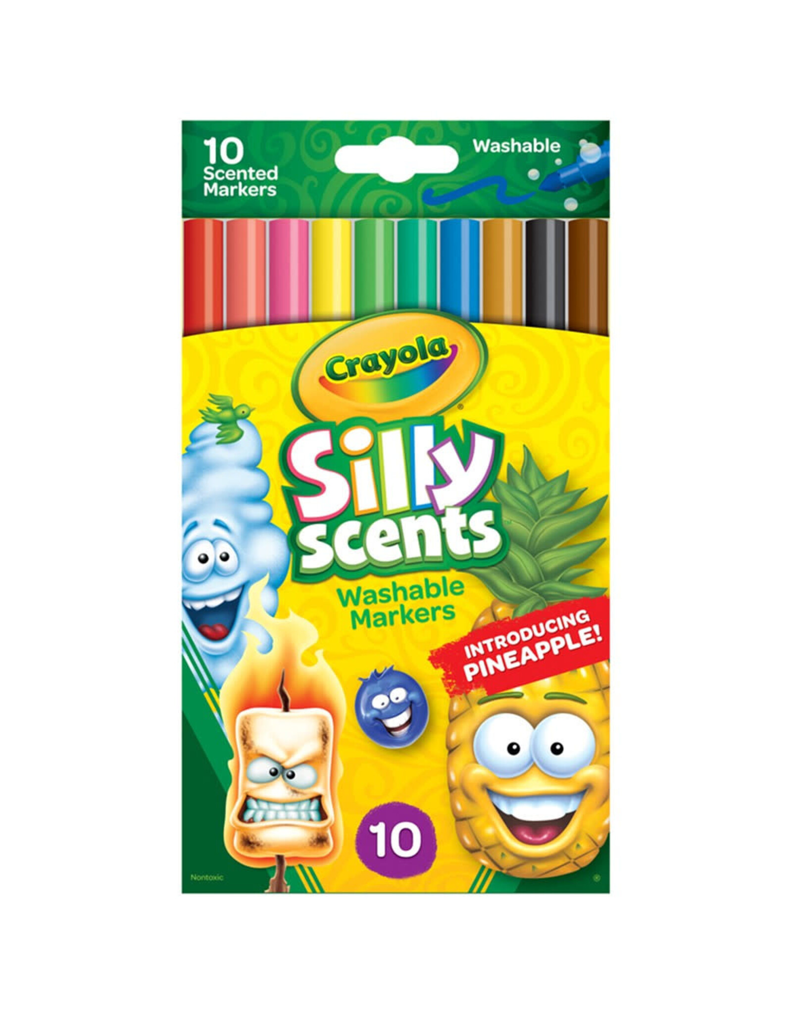 Crayola Crayola Silly Scents Fine Line Scented Washable Markers - 10 Pack