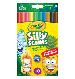 Crayola Crayola Silly Scents Fine Line Scented Washable Markers - 10 Pack