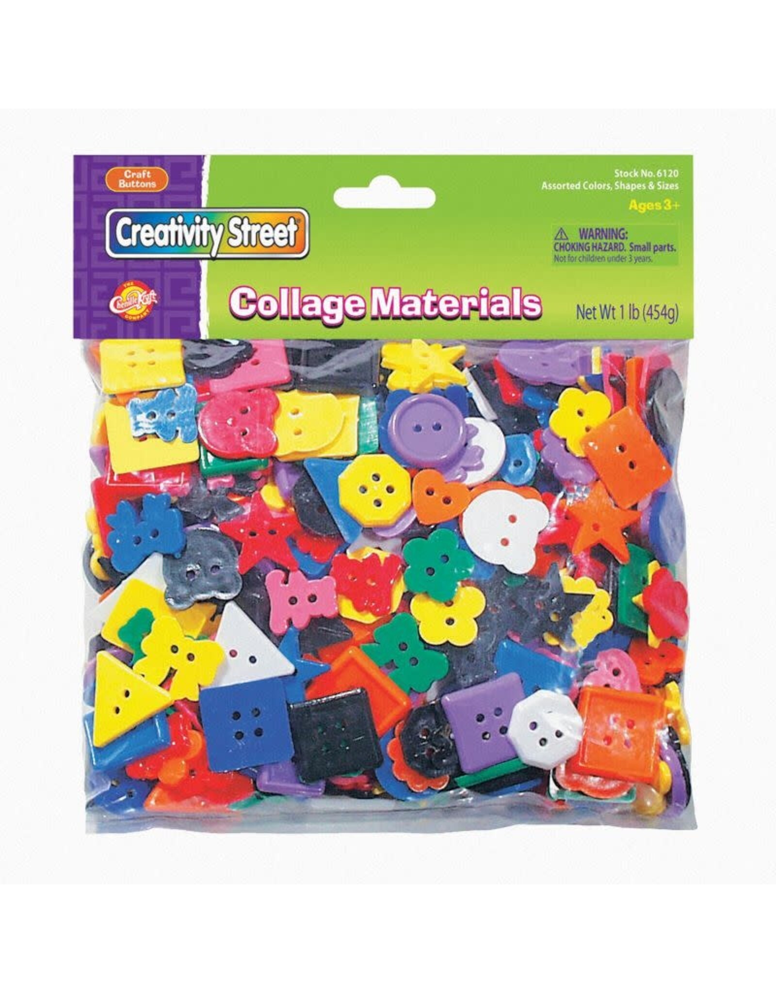 Buttons 1lb Bag Asst Colors & Sizes