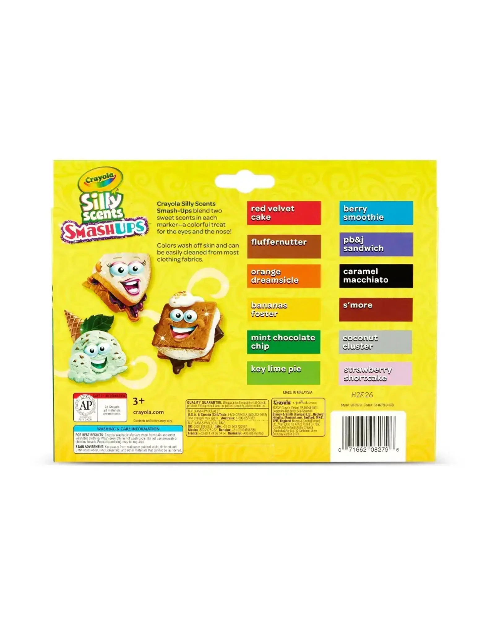 Crayola Crayola Silly Scents Chisel Tip Scented Washable Markers - 12 Pack