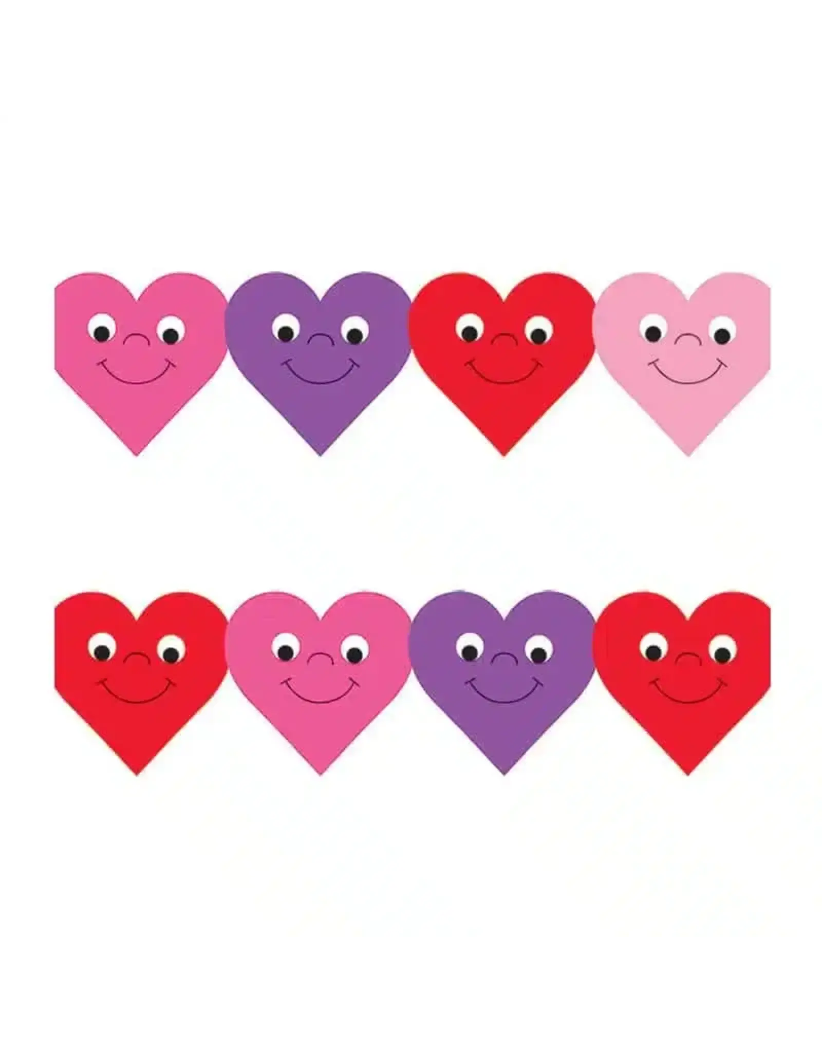 HYGLOSS BORDER  ANIMATED HEARTS   - 3"x36'