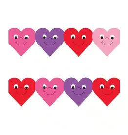 HYGLOSS BORDER  ANIMATED HEARTS   - 3"x36'
