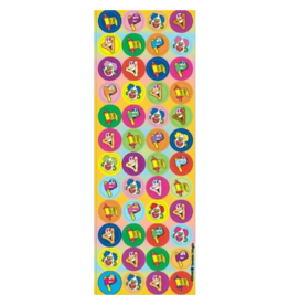 STICKERS: JUMBO DOTS, PURIM - 6 SHEETS