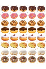 RANENU STICKERS: DOUGHNUTS -6 SHEETS