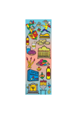incento magic STICKERS: CHANUKAH THEMES  DIE-CUT - 6 SHEETS