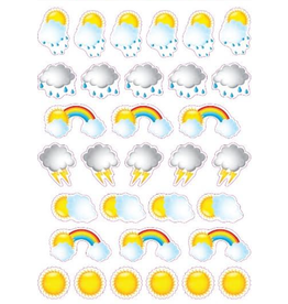STICKERS: WEATHER SYMBOLS 10 SHEETS