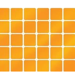 COLOR CODING STICKER: 1/2"  SQUARE FOIL GOLD 10 SHEETS
