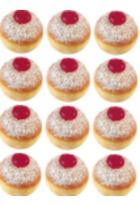 STICKERS: JELLY DONUT  LARGE 10 SHEETS