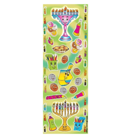 incento magic STICKERS: DIE-CUT CHANUKAH - 6 SHEETS