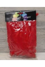 FEATHERS: RED 14 GRAMS