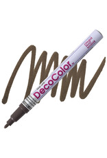 DECOCOLOR PAINT MARKER FINE LINE DARK BROWN