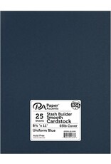 PREMIUM CARDSTOCK: NAVY BLUE  - 25 SHETS