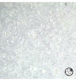 FACETED BEAD CLEAR 4MM 1350 PACK
