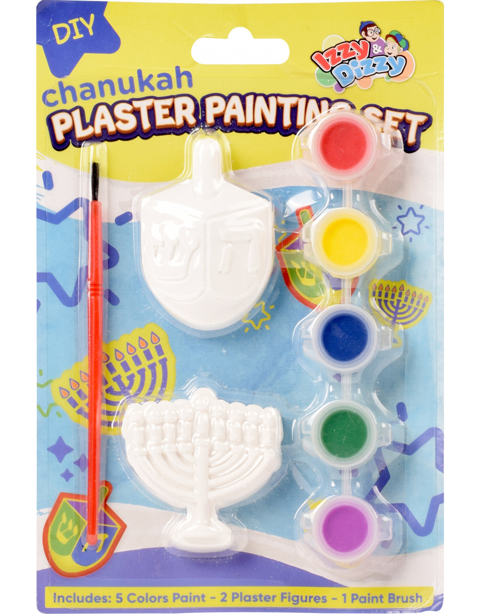 CHANUKAH D-I-Y PLASTER SET