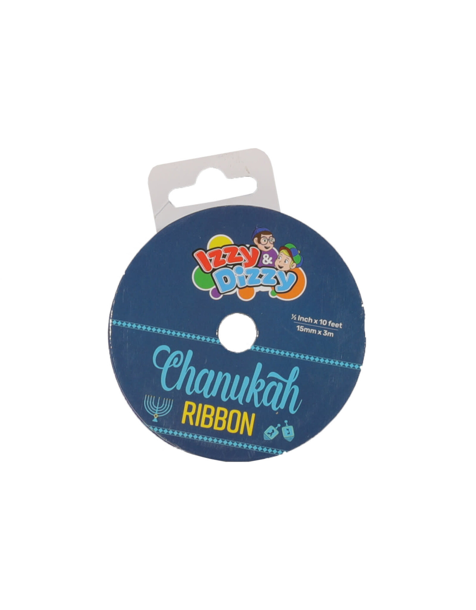 CHANUKAH RIBBON 1/2"x10'