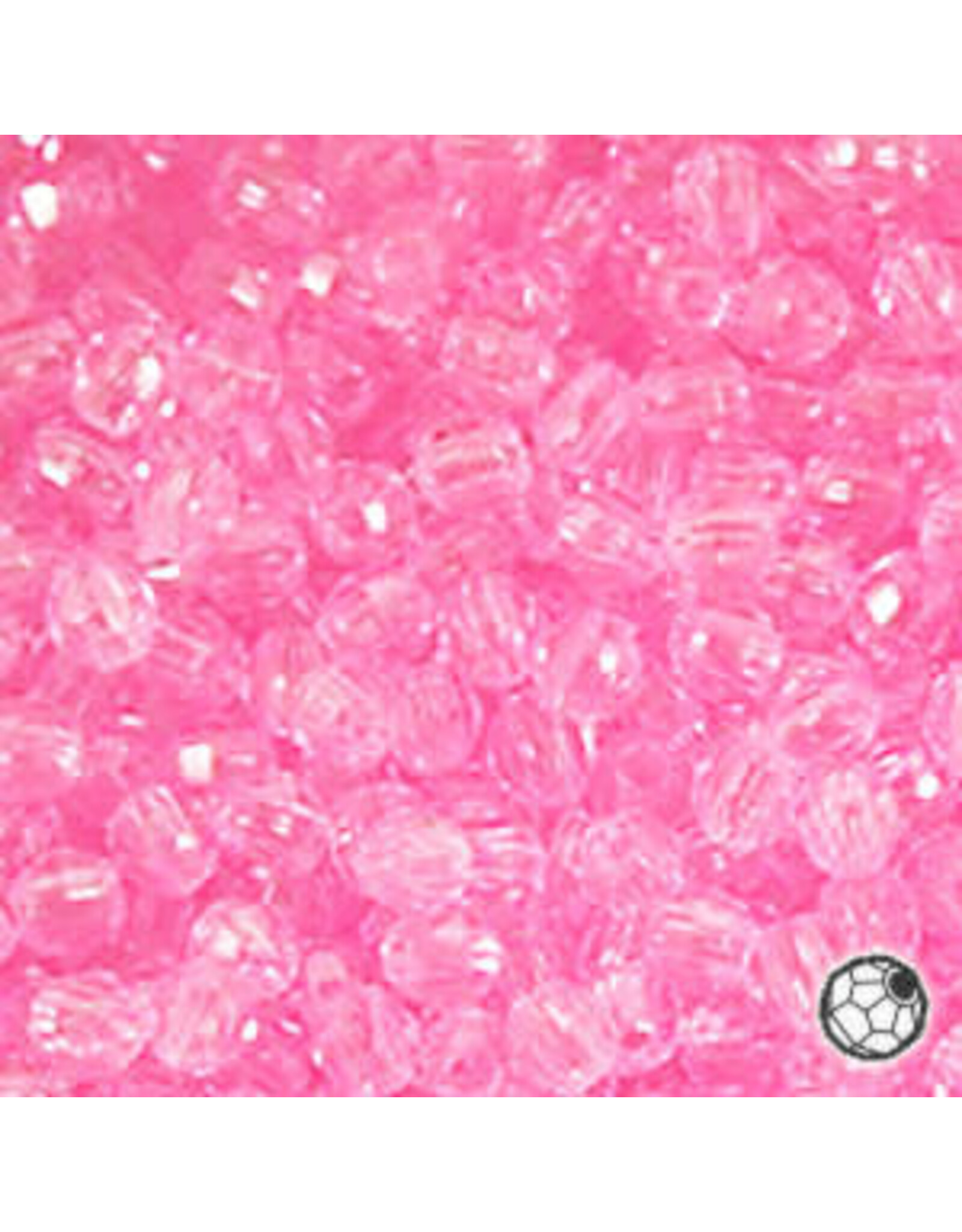 FACETED BEAD PINK 4MM 1350 PACK