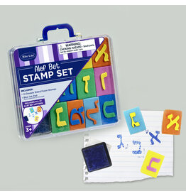 RUBBER STAMP SET: ALEF BEIS