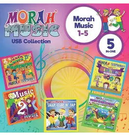 MORAH MUSIC VOLUME 1-5 - USB