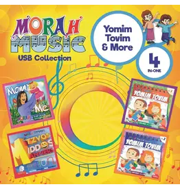 MORAH MUSIC YOM TOV & MORE  4 VOLUMES - USB