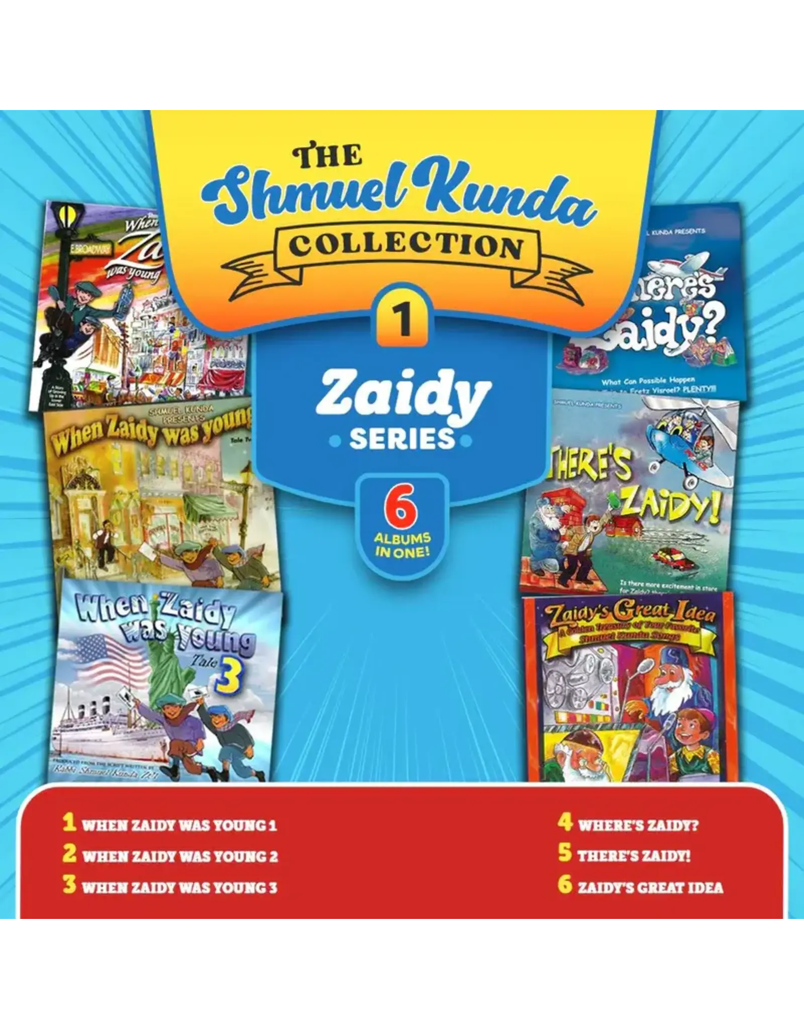 THE SHMUEL KUNDA COLLECTION: ZAIDY SERIES - USB