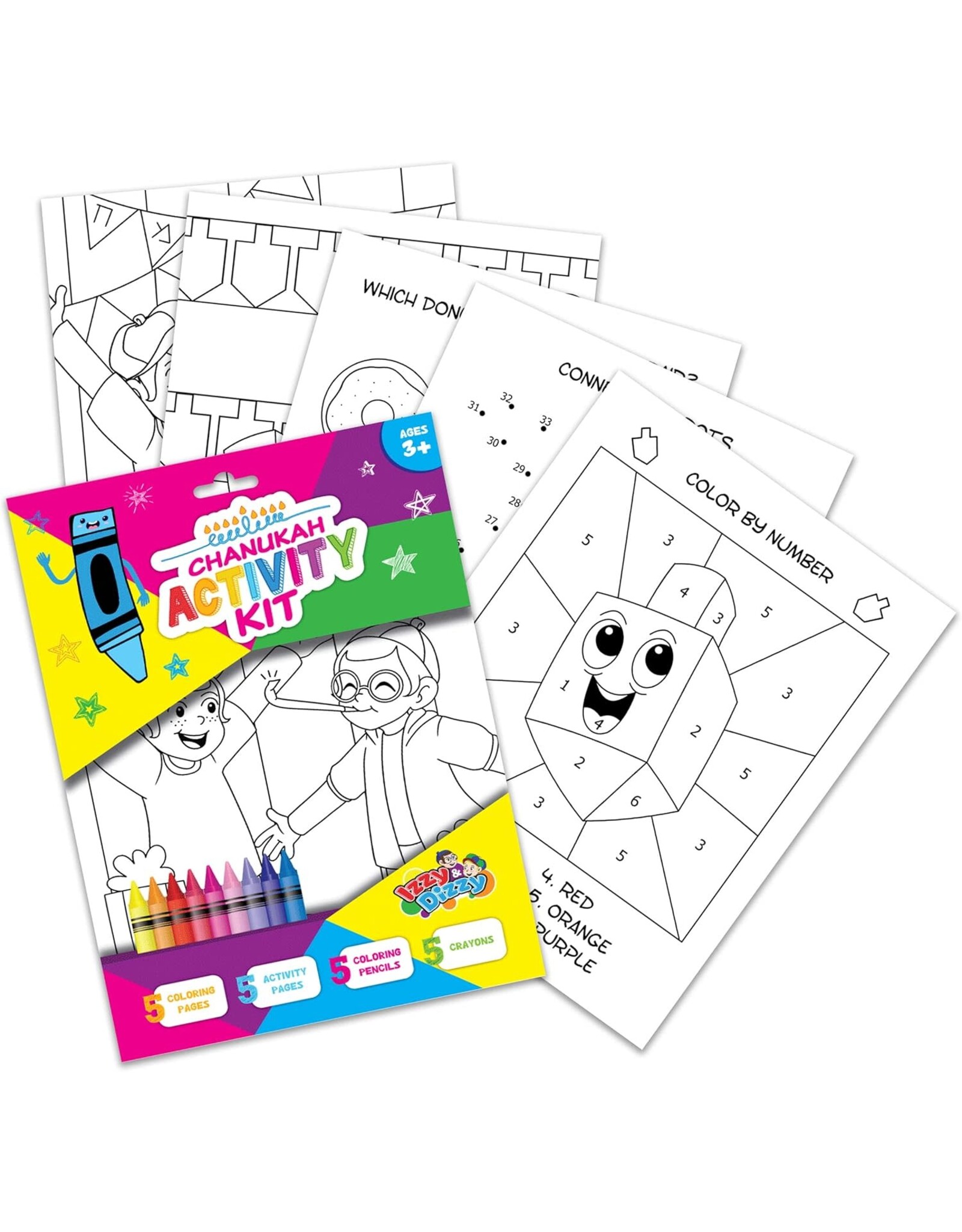 Izzy & Dizzy Chanukah Activity Set