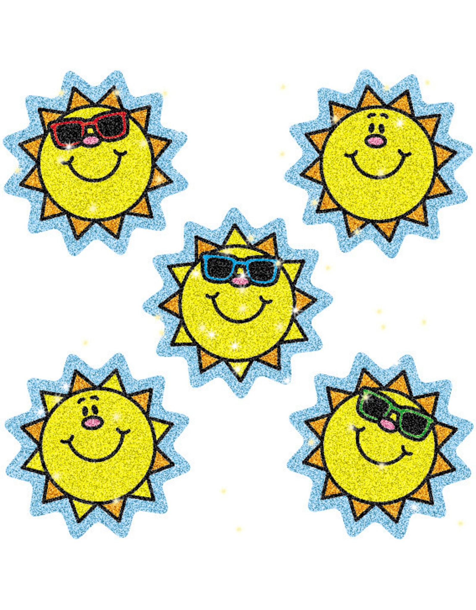 Carson-Dellosa STICKERS: DAZZLE SUNS