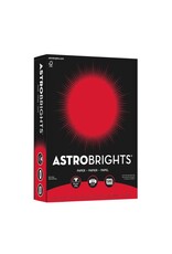 COPY PAPER ASTROBRIGHT:  8½''x11''   RE ENTRY RED 500 sheets
