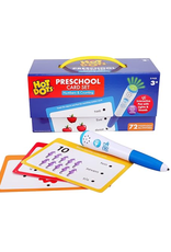 HOT DOTS PRESCHOOL CARD SET NUMBERS AND COUNTING- WITH PEN