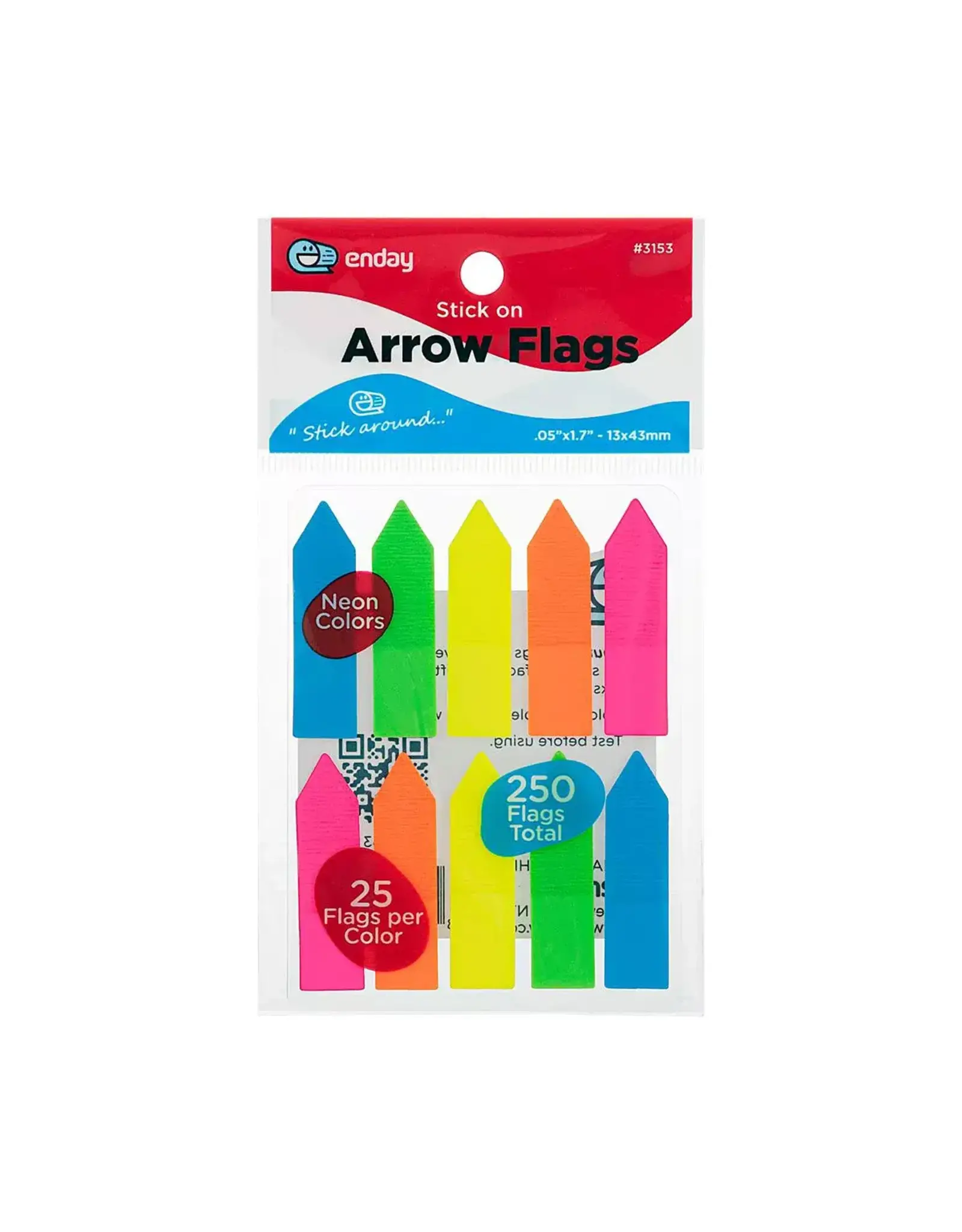 ARROW FLAGS - NEON COLORS 250 PACK