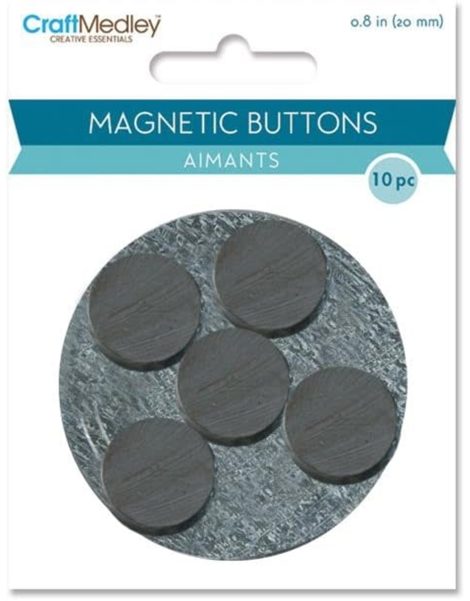 MAGNET DISC: 3/4" 10 PACK