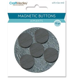 MAGNET DISC: 3/4" 10 PACK