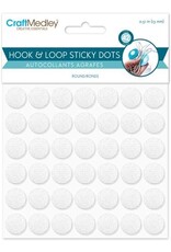 VELCRO COINS HOOK & LOOP 0.5" -   42 SETS