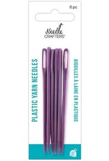 PLASTIC SEWING NEEDLES -6 PACK