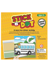 RINA AND DINA STICKER DOT CRAFT- SCHOOL BUS
