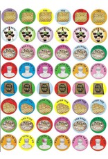 STICKER:  ROUND PESACH SYMBOLS 2/3" 10 SHEETS