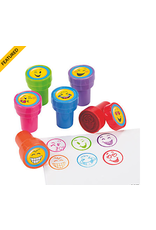 STAMP -  EMOJI FACES -  4 Pckgs / 6pcs per pckg