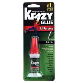 KRAZY GLUE  WITH BRUSH - 5 GRAMS