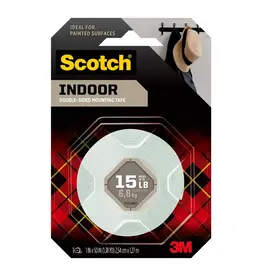 SCOTCH MOUNTING TAPE HEAVY DUTY 1"x50"