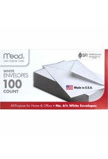 MEAD MEAD ENVELOPES:  3-5/8"x6.5" - 100 PACK #6