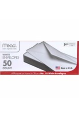 MEAD MEAD ENVELOPES: 4-1/8"x 9½"  - 50 PACK  #10