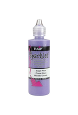 Tulip Tulip Dimensional Fabric Paint 4oz-Sparkles - Plum