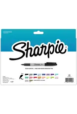 Sharpie MARKERS - SHARPIE FINE POINT ASSORTED COLORS - 18 PACK