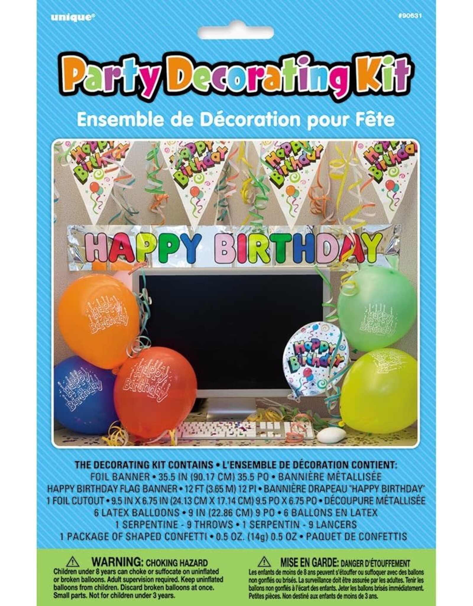 Unique HAPPY BIRTHDAY DECORATION PARTY KIT