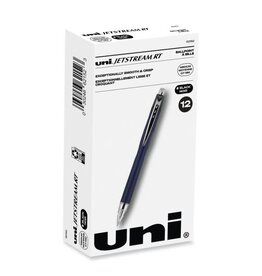 UNIBALL PEN:  JETSTREAM RETRACTABLE 0.7MM BLACK