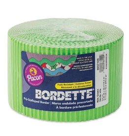 BORDETTE CORRUGATED : NILE GREEN- 2¼"x50'