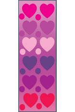 incento magic STICKERS: HEARTS ASSORTED SIZES 6 SHEETS