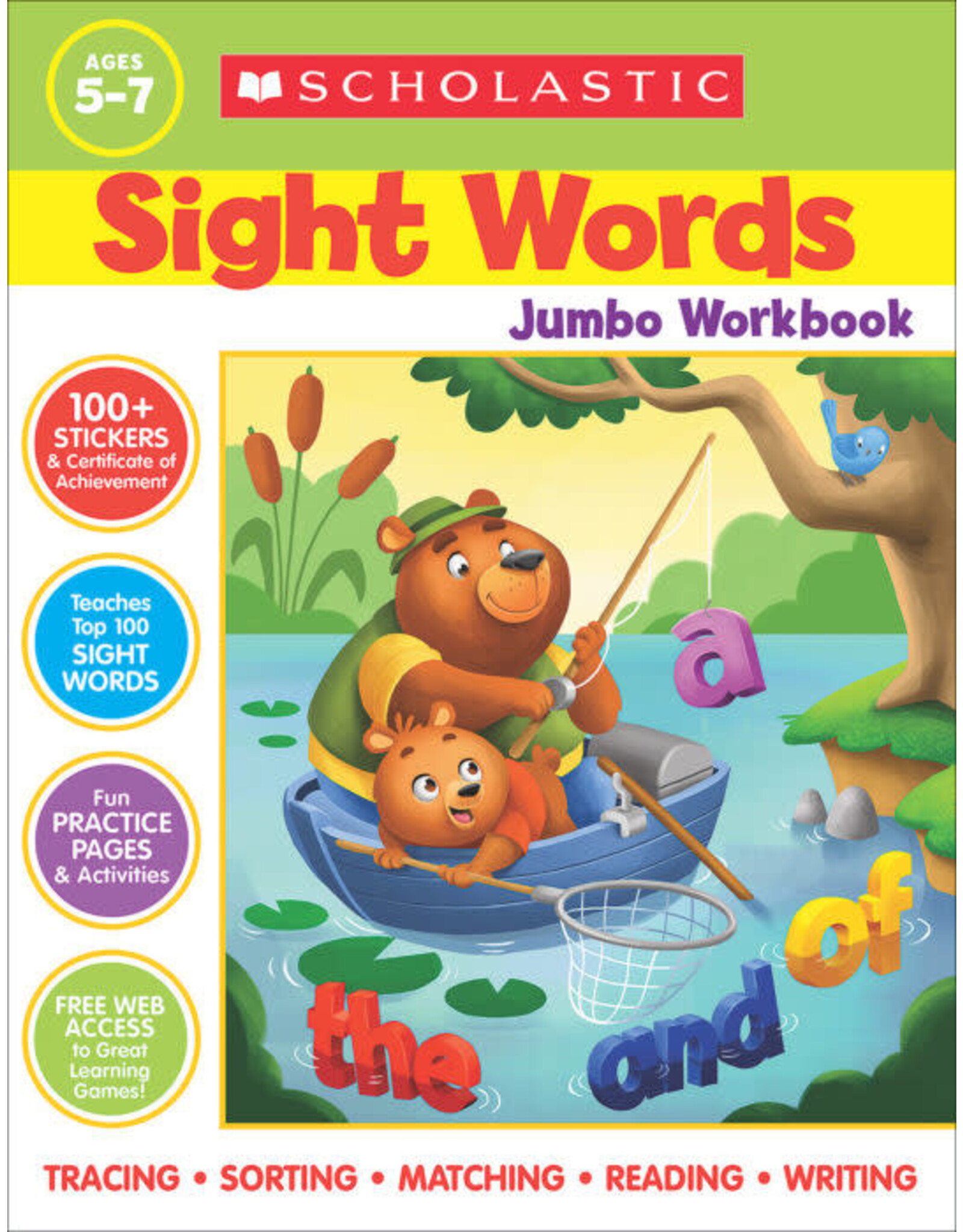 SIGHT WORDS JUMBO WORKBOOK
