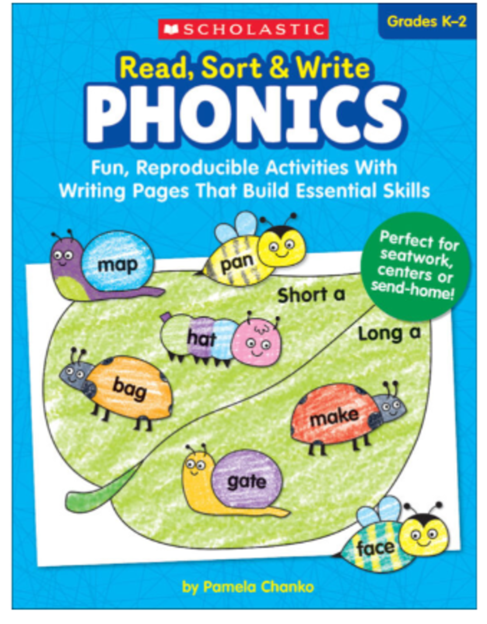 Scholastic BOOK READ, SORT, WRITE PHONICS GRADE K-2